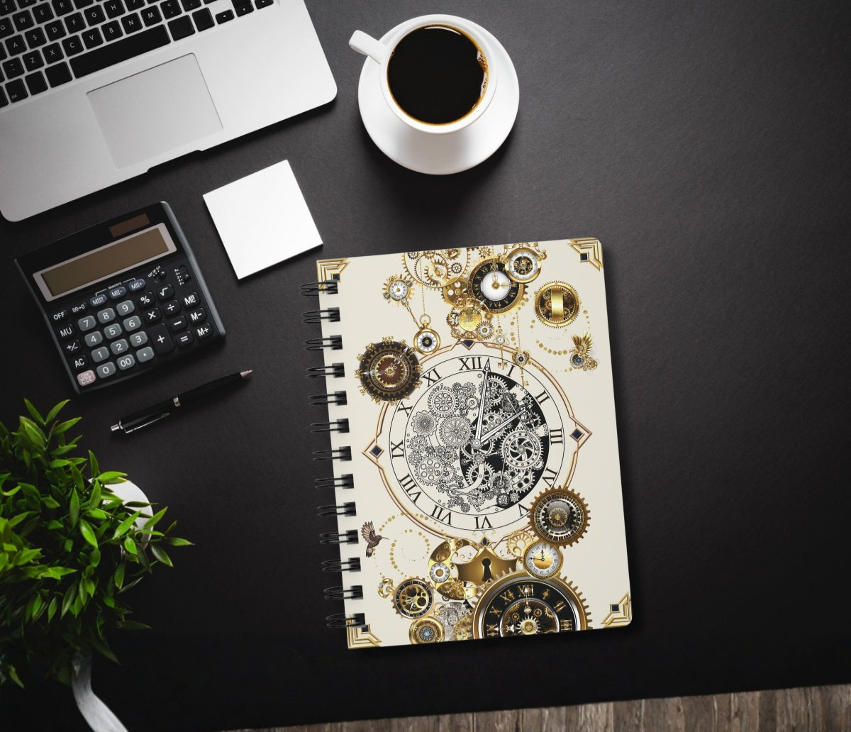 Connie’s Clockwork Ideogram - Steampunk Spiral Journal