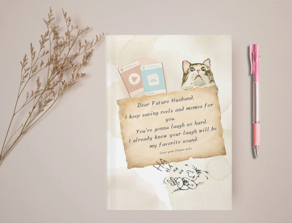 Saved For You - Hardcover Journal