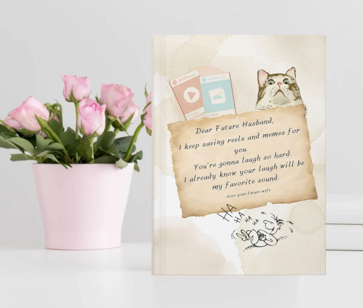 Saved For You - Hardcover Journal