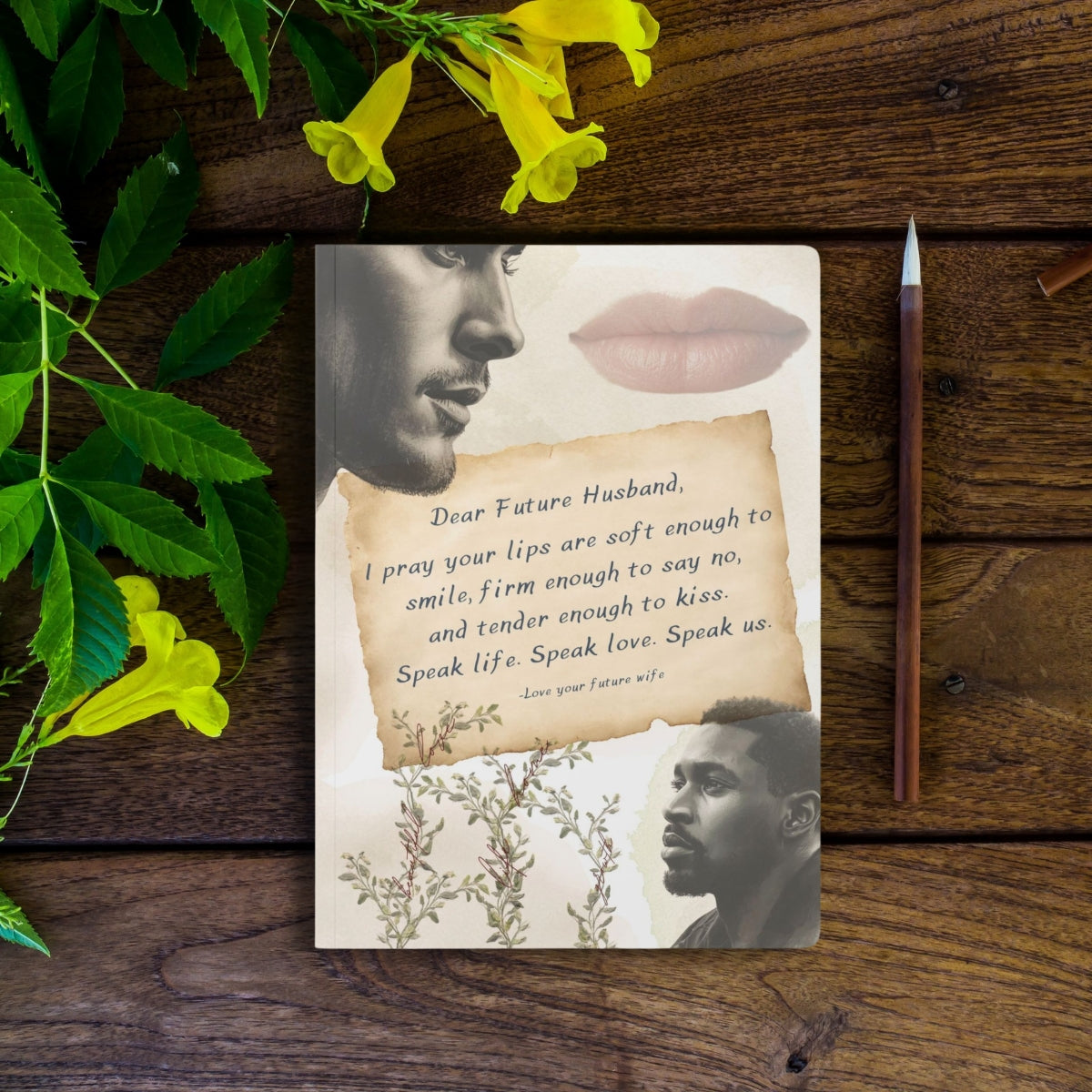 Lips that Speak - Softcover Journal