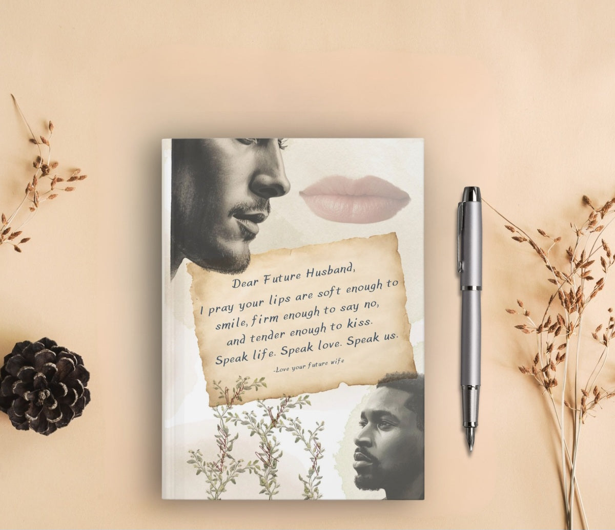 Lips That Speak - Hardcover Journal