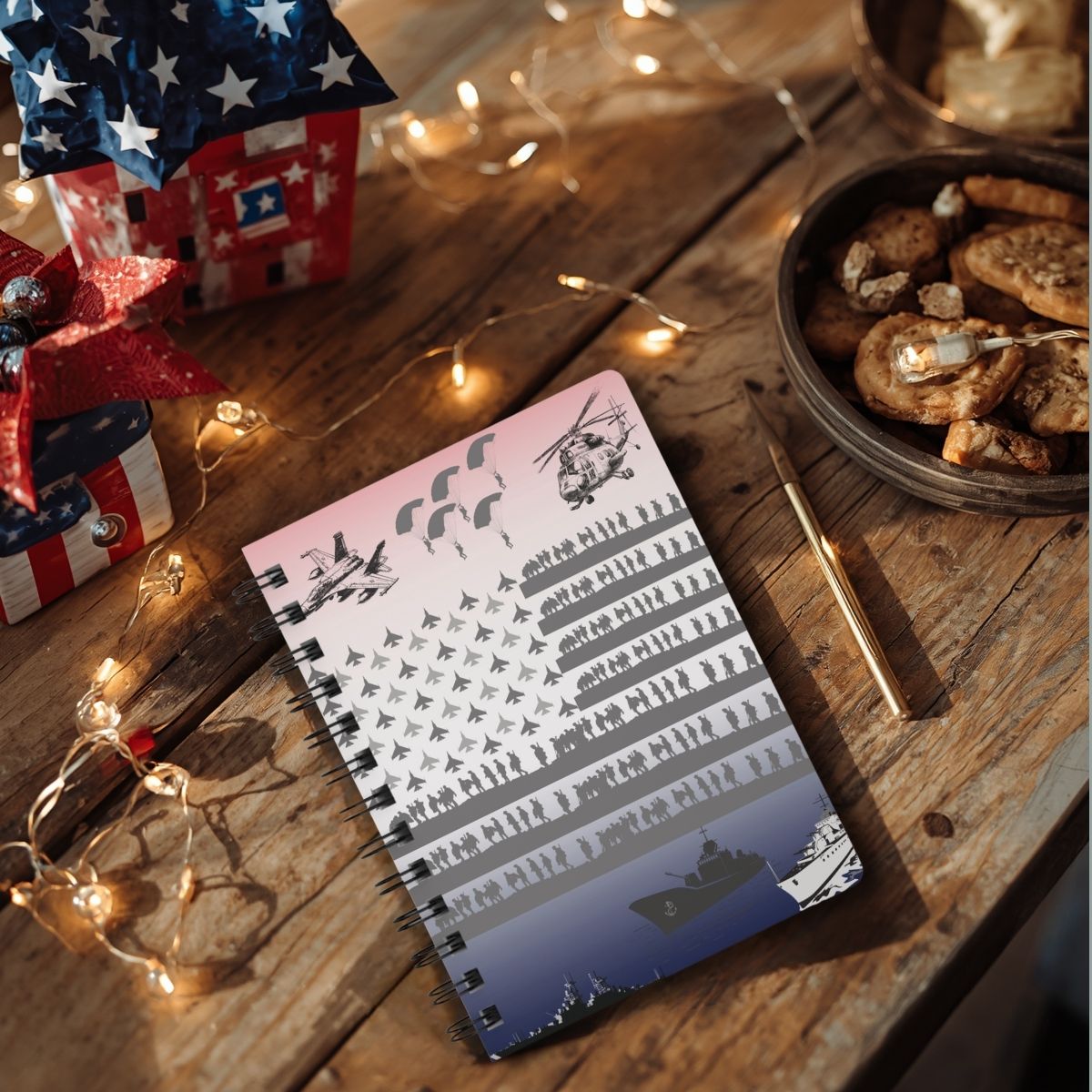 Echoes of Valor – Spiral Bound Journal