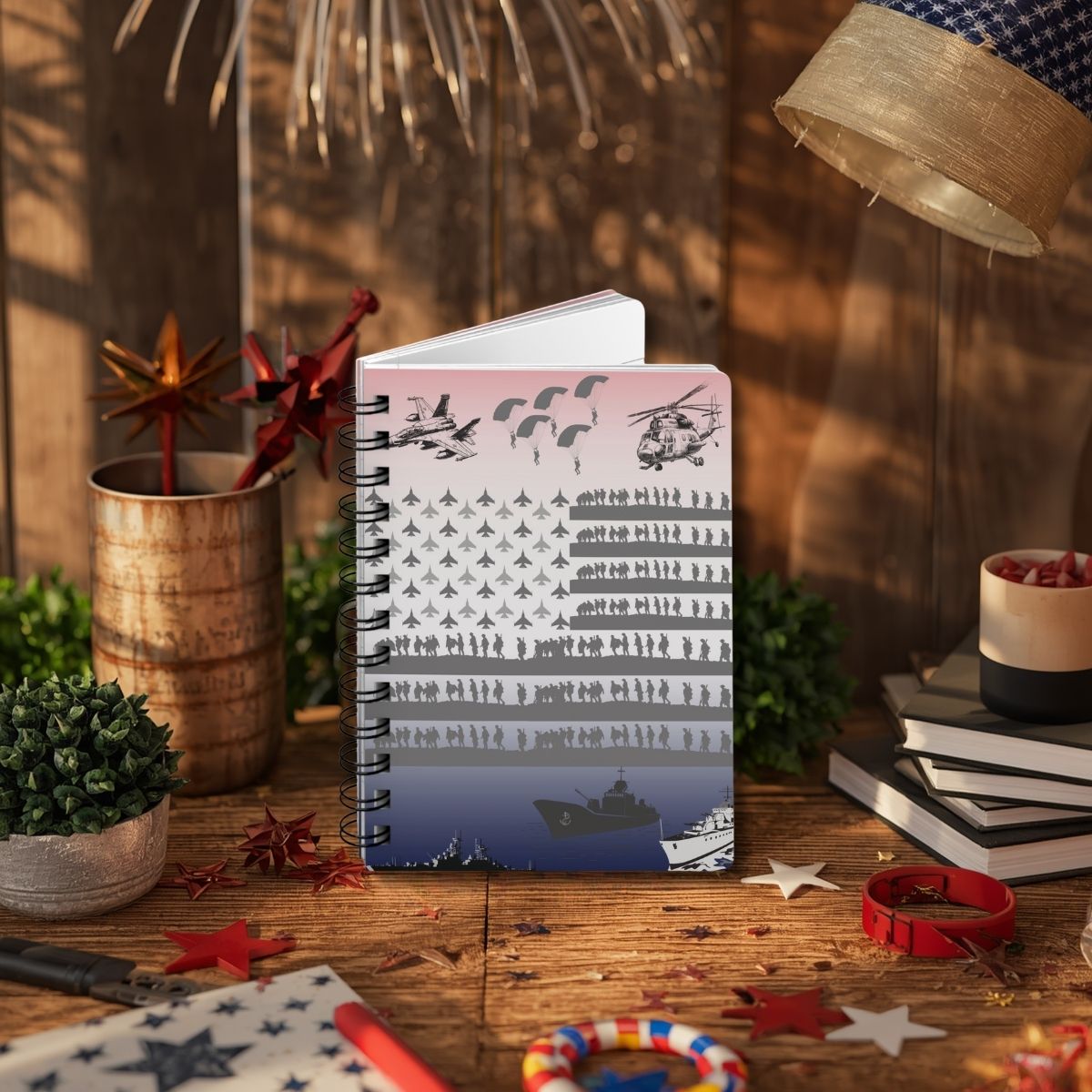 Echoes of Valor – Spiral Bound Journal