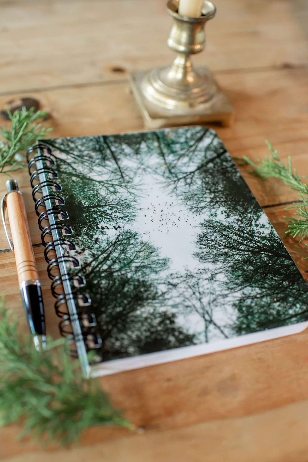 Flight - Reflections Beneath the Trees Spiral Journal