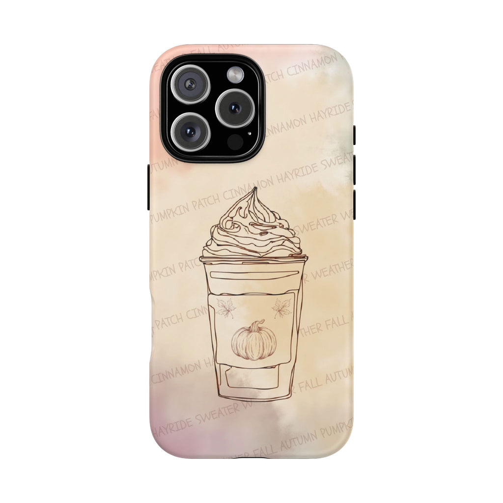 Pumpkin Spice Latte Phone Cover