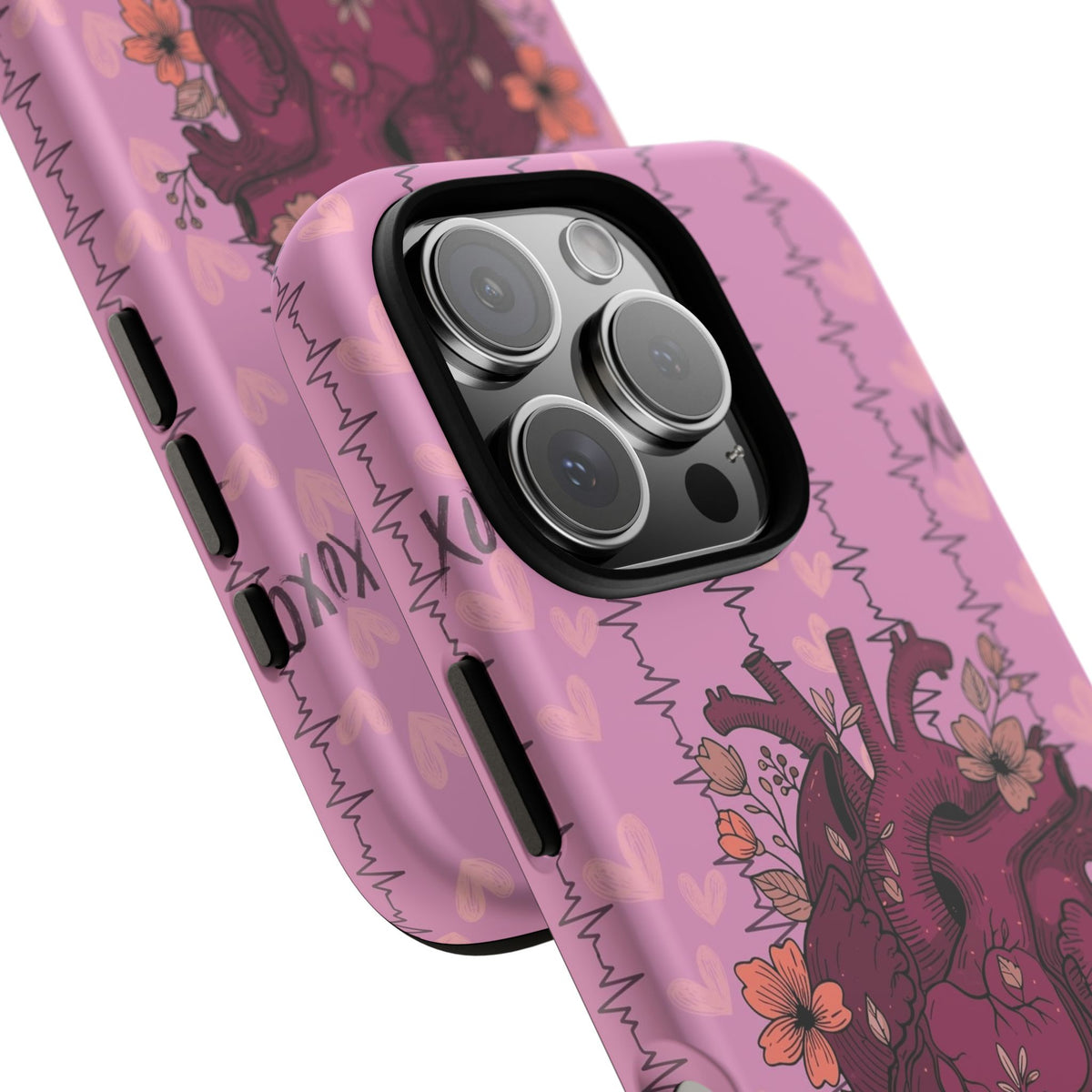 Pink Anatomical Heart Phone Case