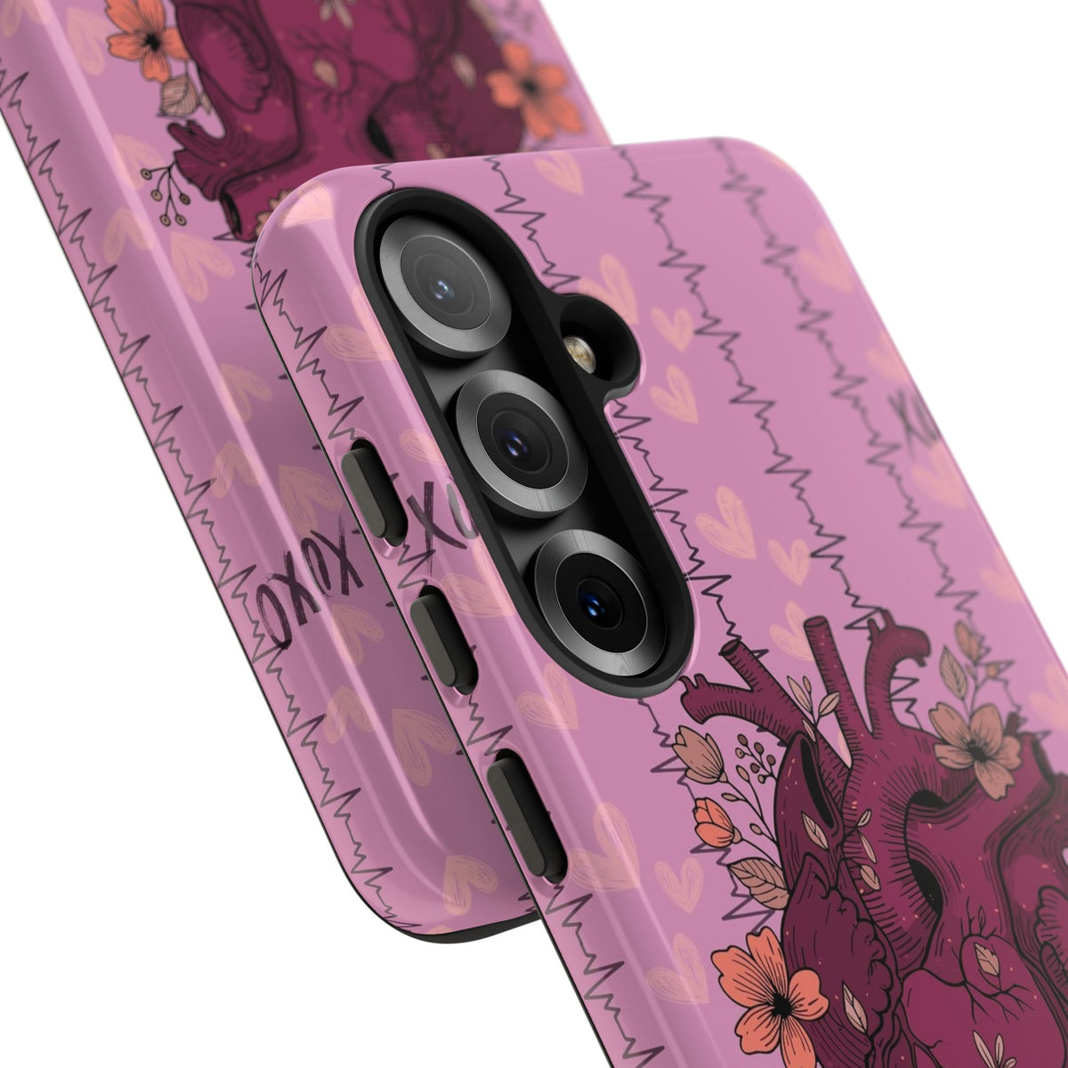 Pink Anatomical Heart Phone Case
