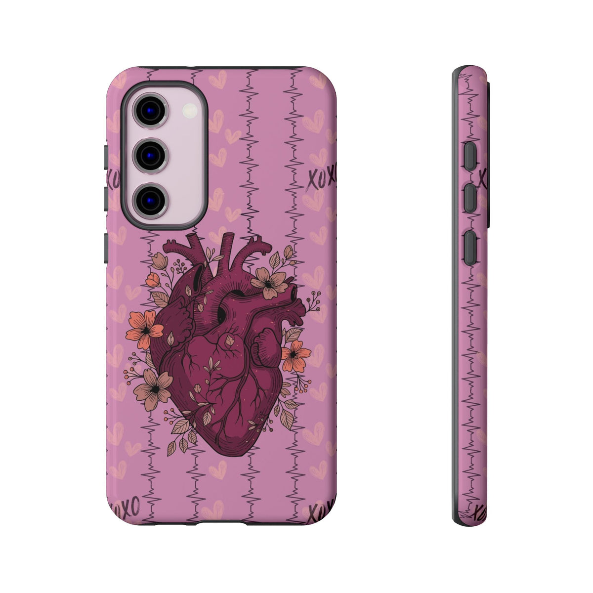 Pink Anatomical Heart Phone Case