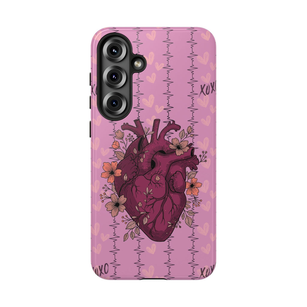 Pink Anatomical Heart Phone Case