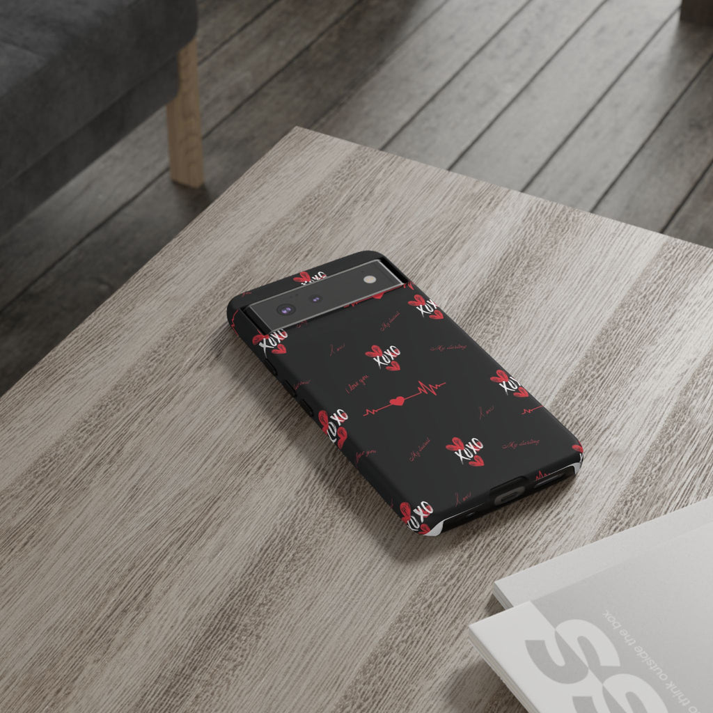 'XOXO' Dark Paramount Phone Cover