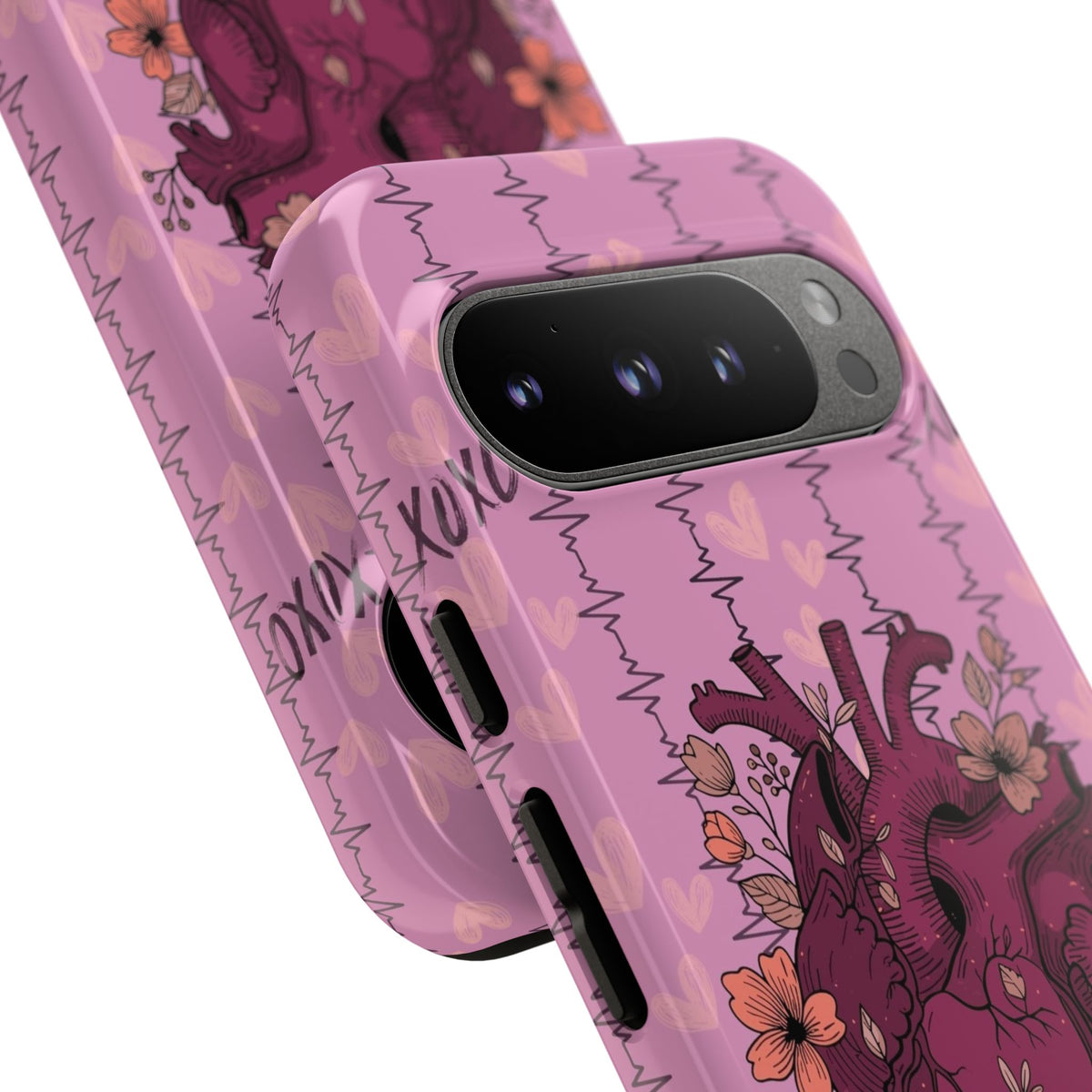 Pink Anatomical Heart Phone Case