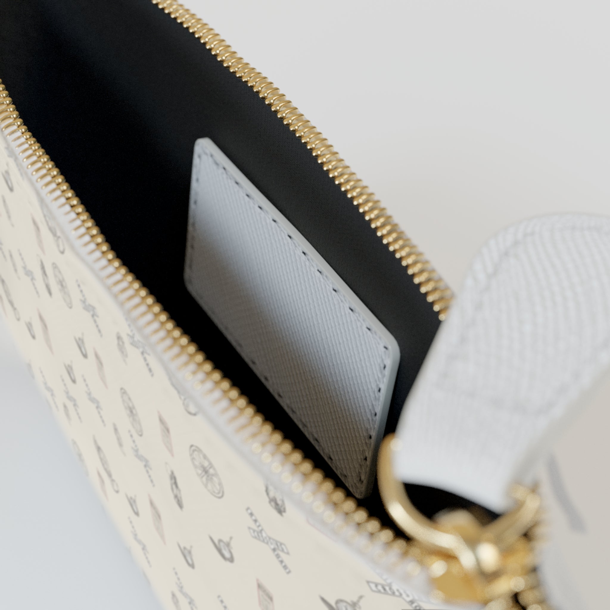 Travel Icons Mini Clutch