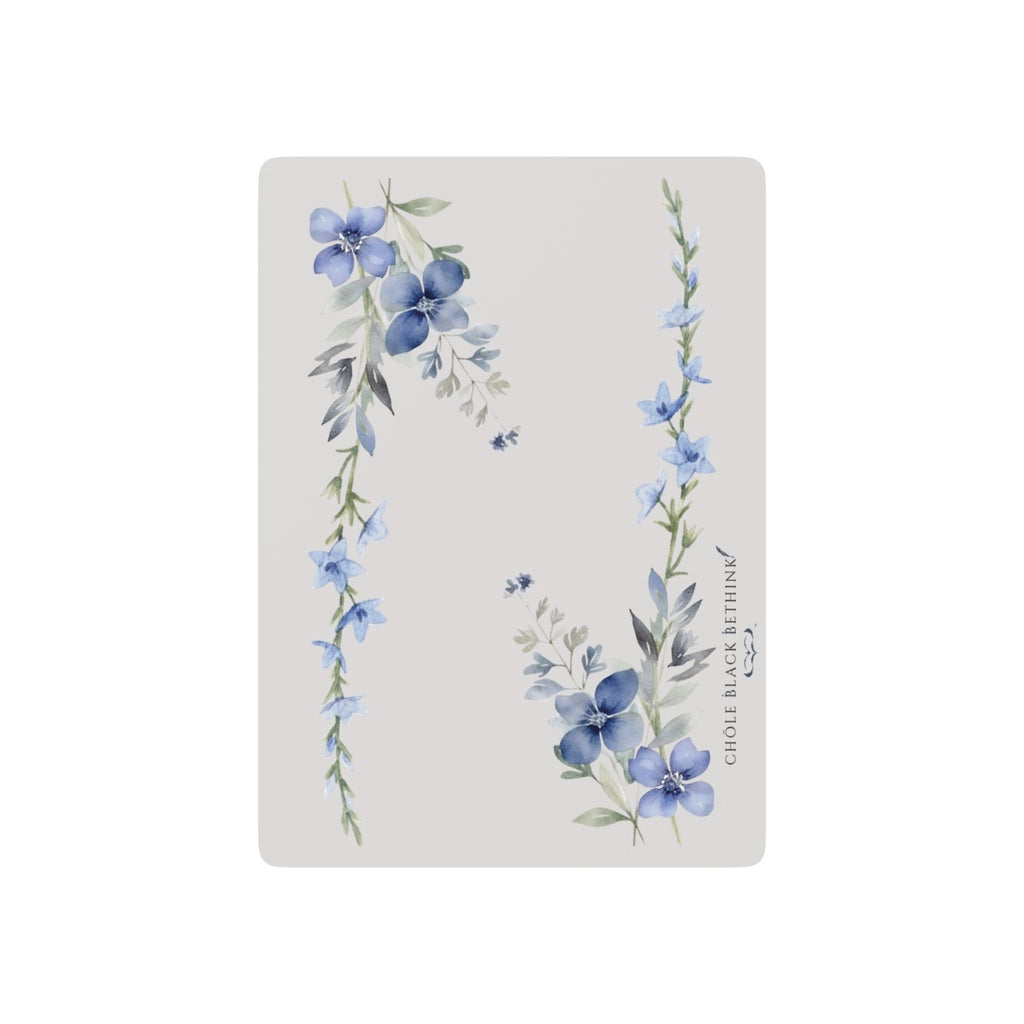 Petal Wash Playing Cards — Elegant Botanical Card Deck