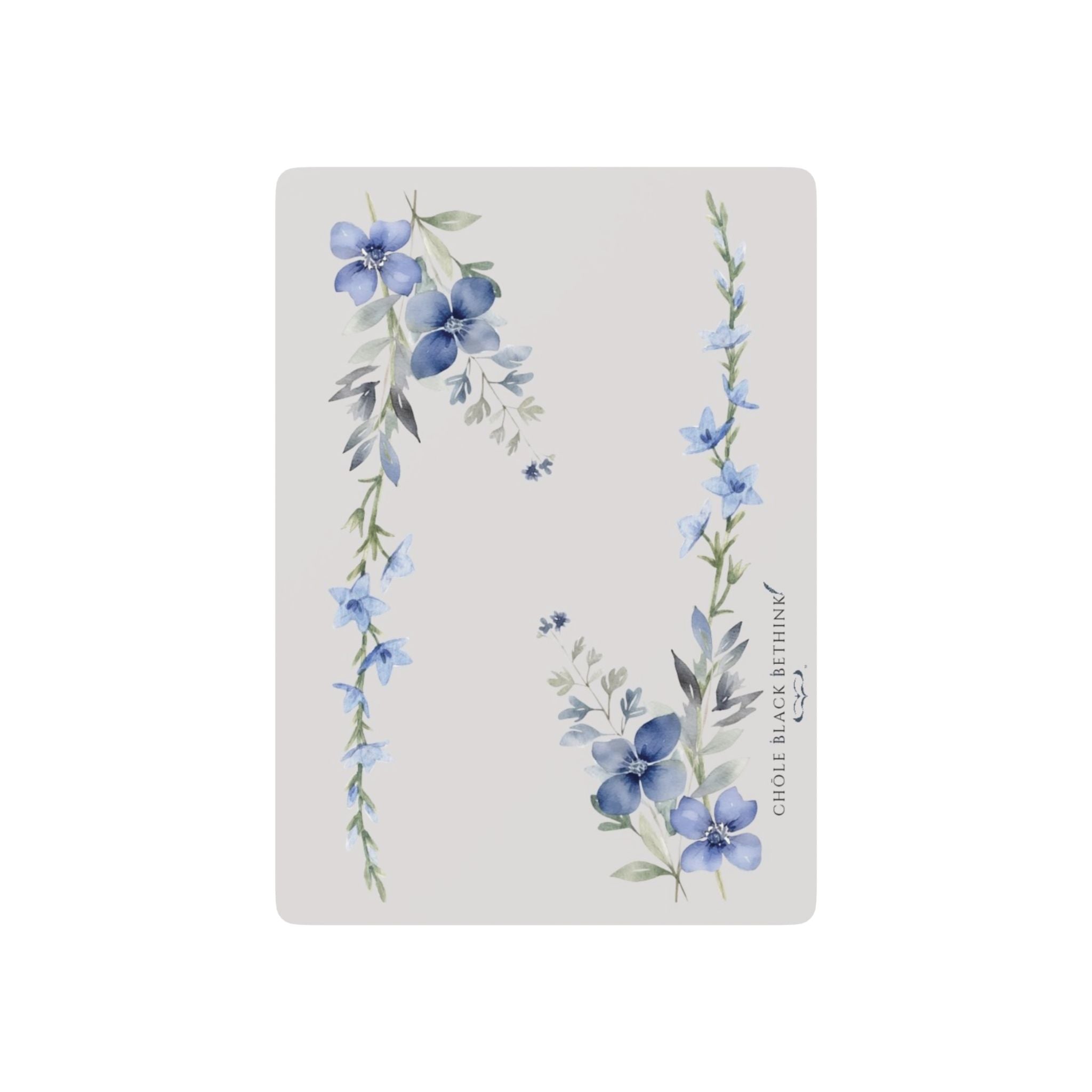 Petal Wash Playing Cards — Elegant Botanical Card Deck