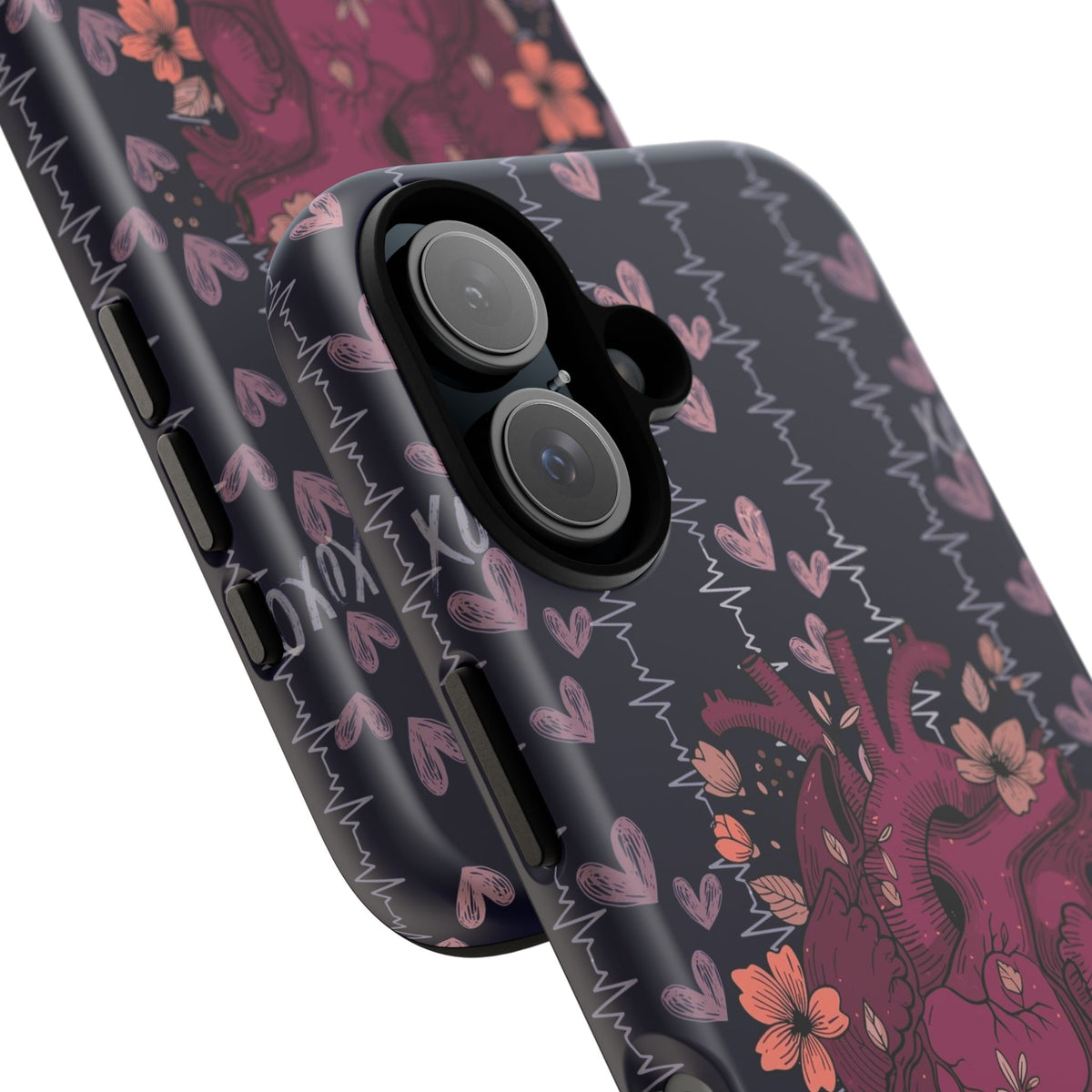 Dark Anatomical Heart Phone Case