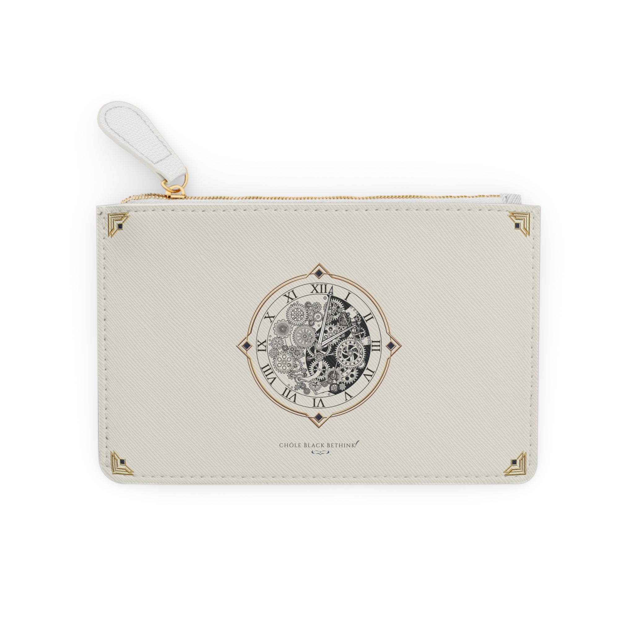 Mini Clutch - Steampunk Gear Clock Bag