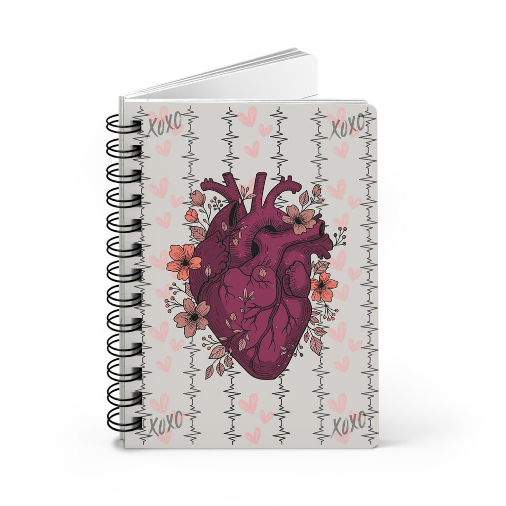Love Is a Rhythm — Anatomical Heart Spiral Journal