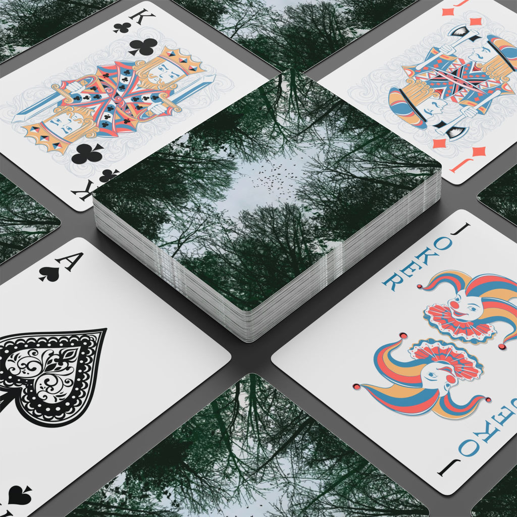 Forest Reflection Playing Cards — Deck for Card Games & Gifts