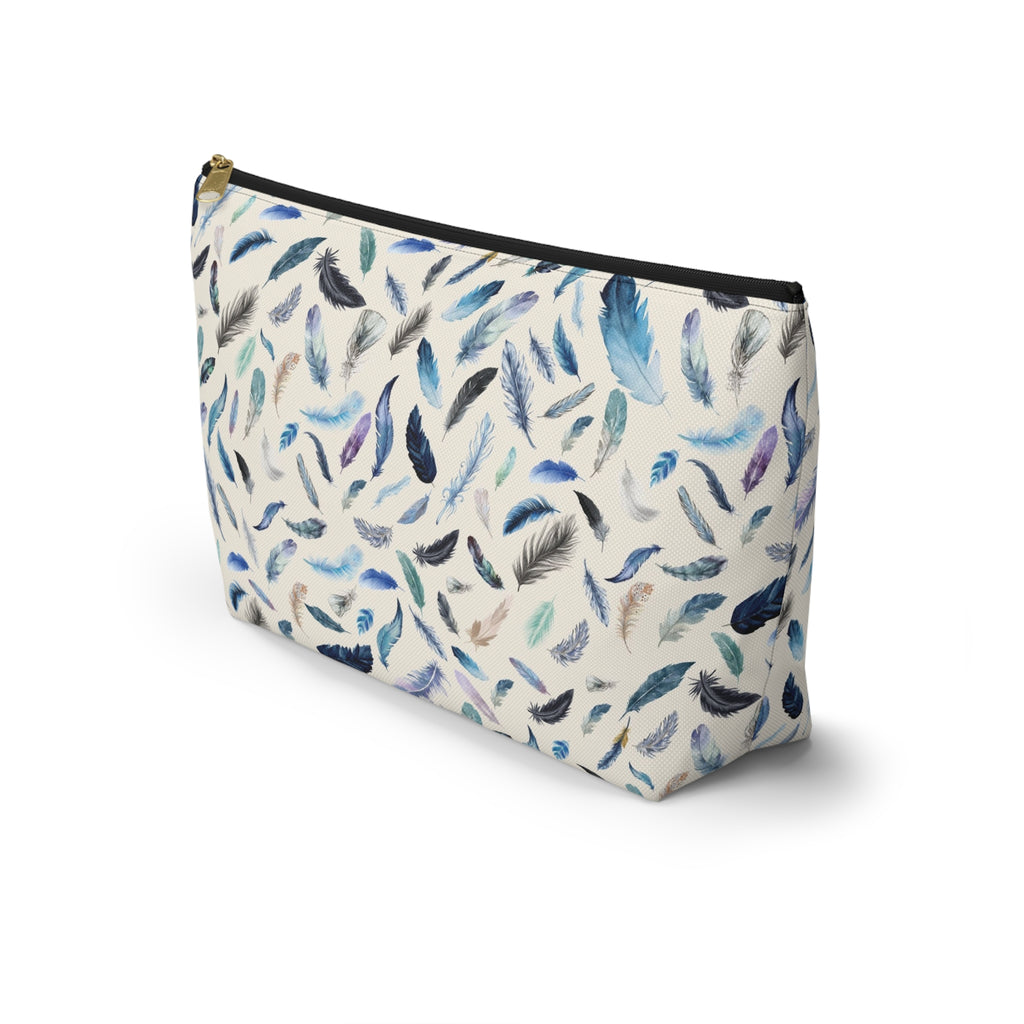 Nevermore Feather Cosmetic Bag
