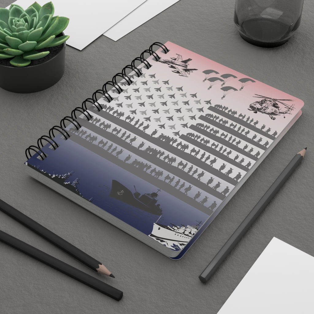 Echoes of Valor – Spiral Bound Journal