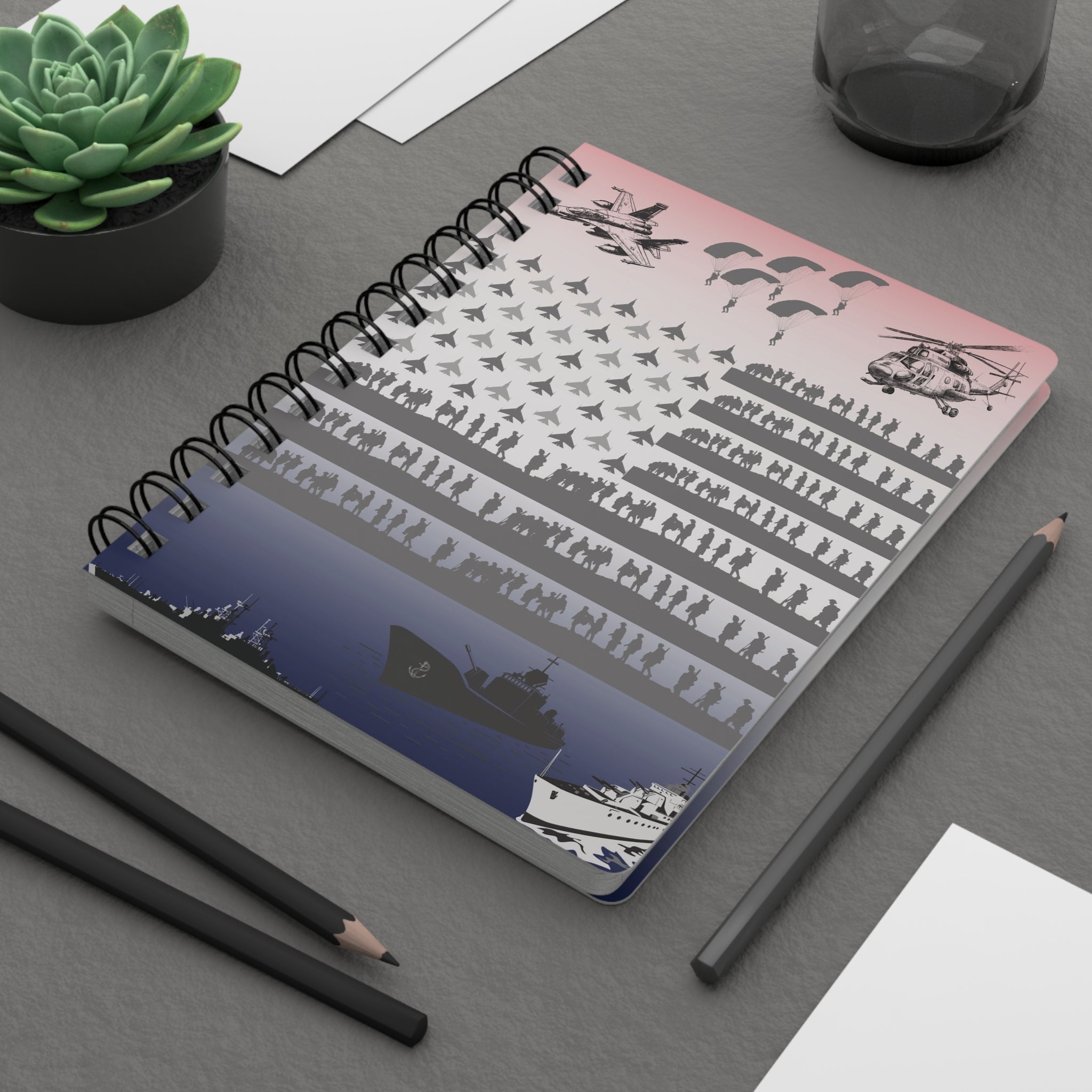 Echoes of Valor – Spiral Bound Journal