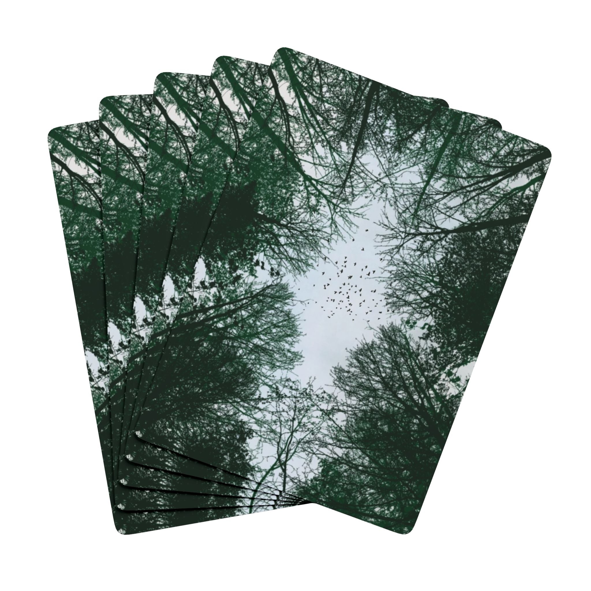 Forest Reflection Playing Cards — Deck for Card Games & Gifts