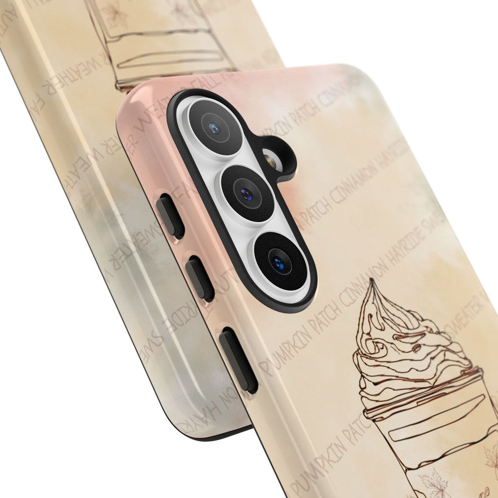 Pumpkin Spice Latte Phone Cover