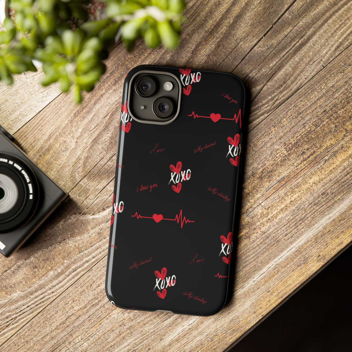 'XOXO' Dark Paramount Phone Cover
