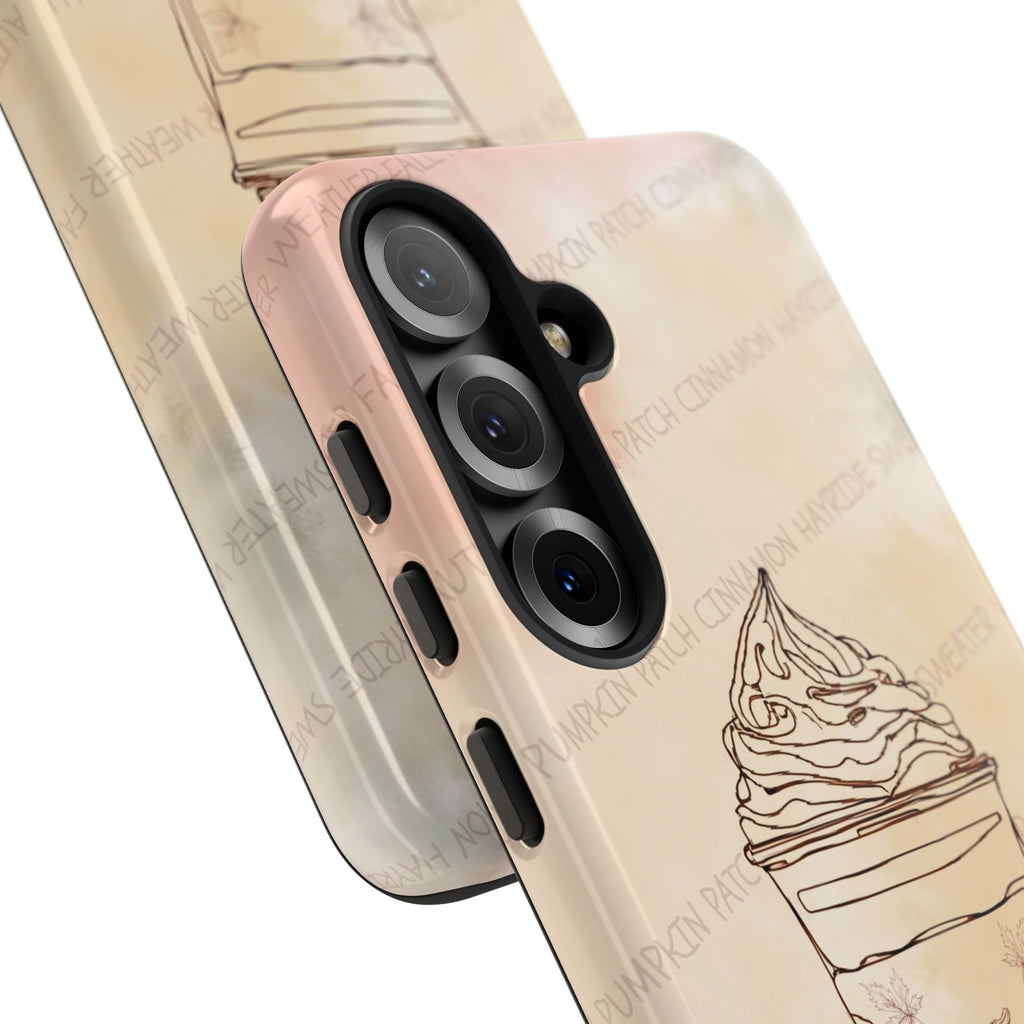 Pumpkin Spice Latte Phone Cover