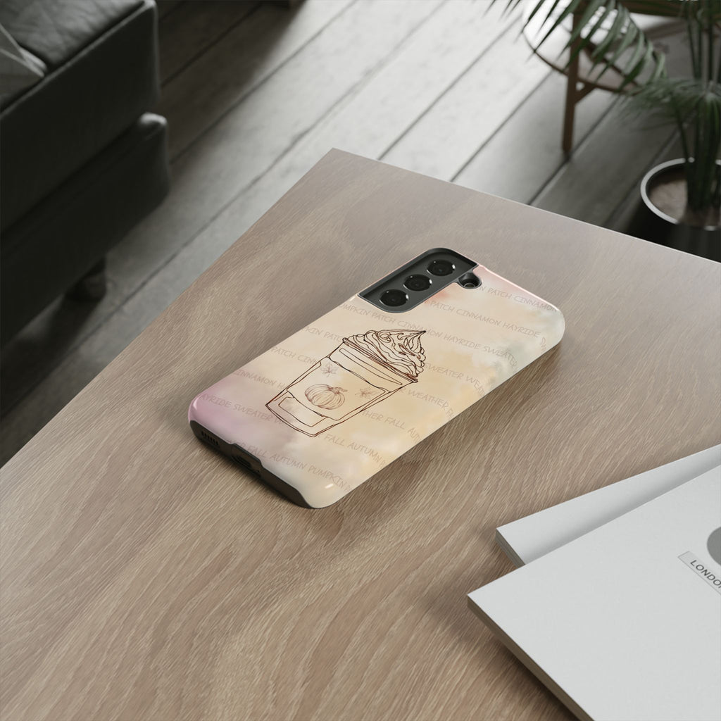 Pumpkin Spice Latte Phone Cover