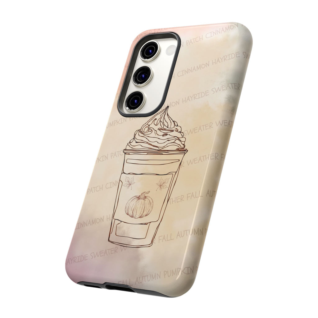 Pumpkin Spice Latte Phone Cover