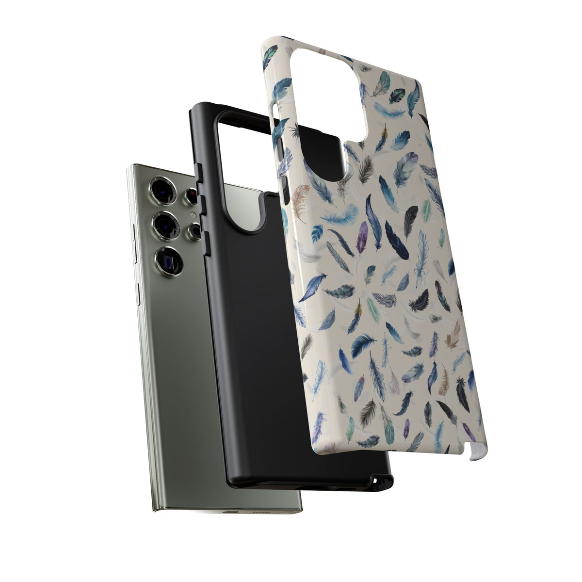 Nevermore Feather Light Phone Case