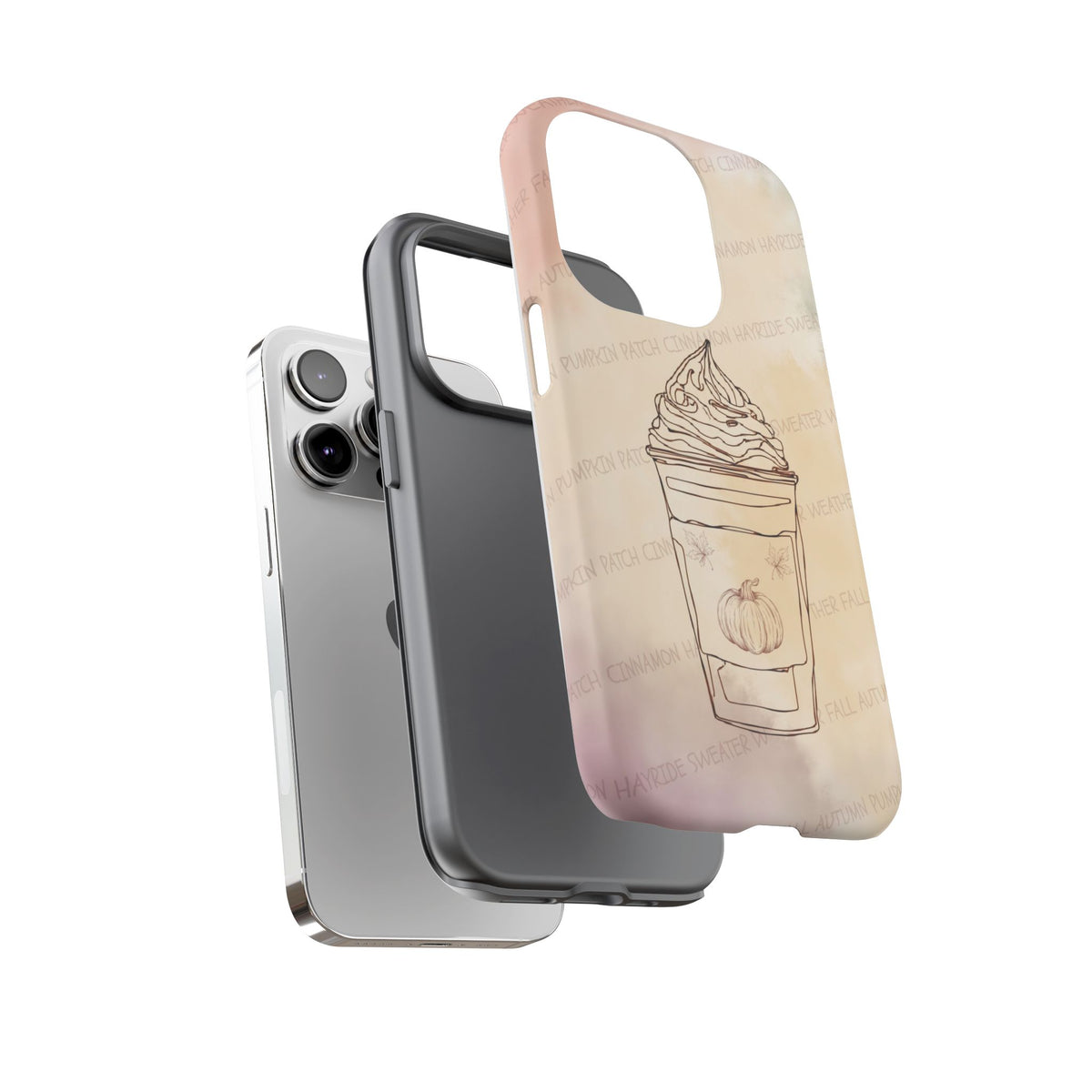 Pumpkin Spice Latte Phone Cover