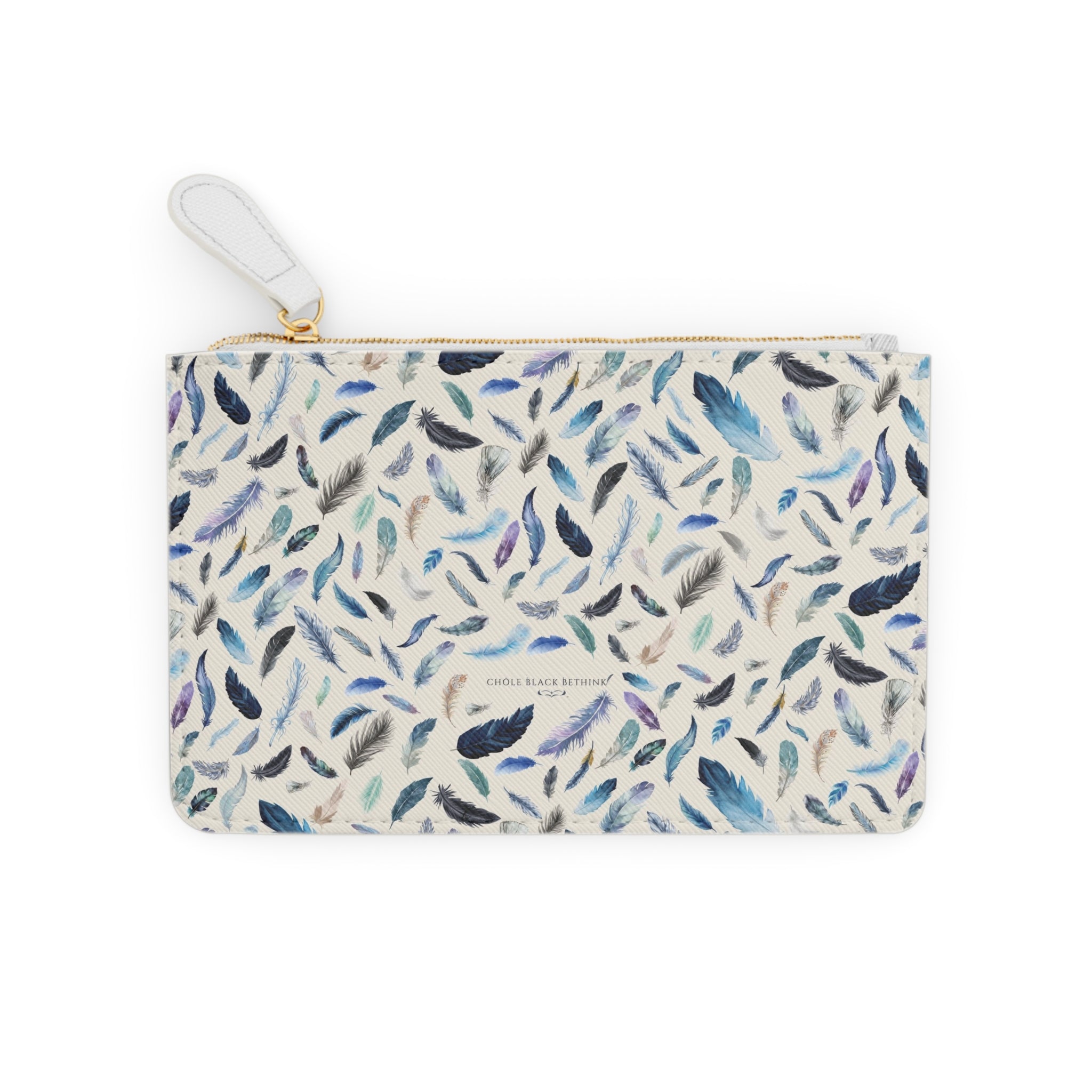 Nevermore Feather Mini Clutch