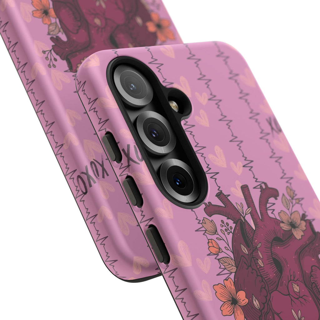 Pink Anatomical Heart Phone Case