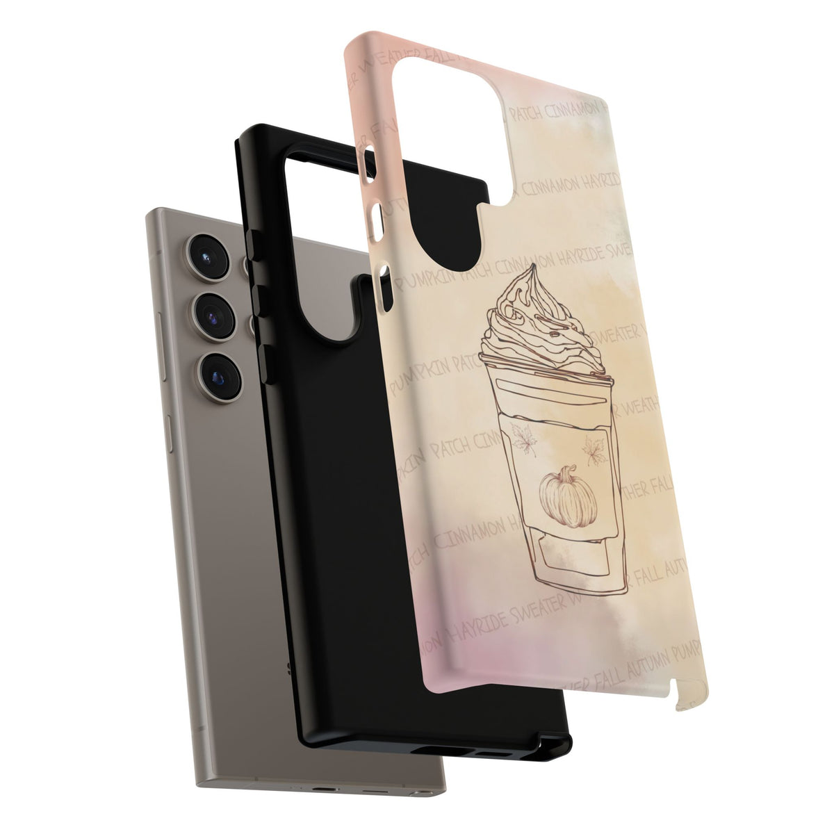Pumpkin Spice Latte Phone Cover