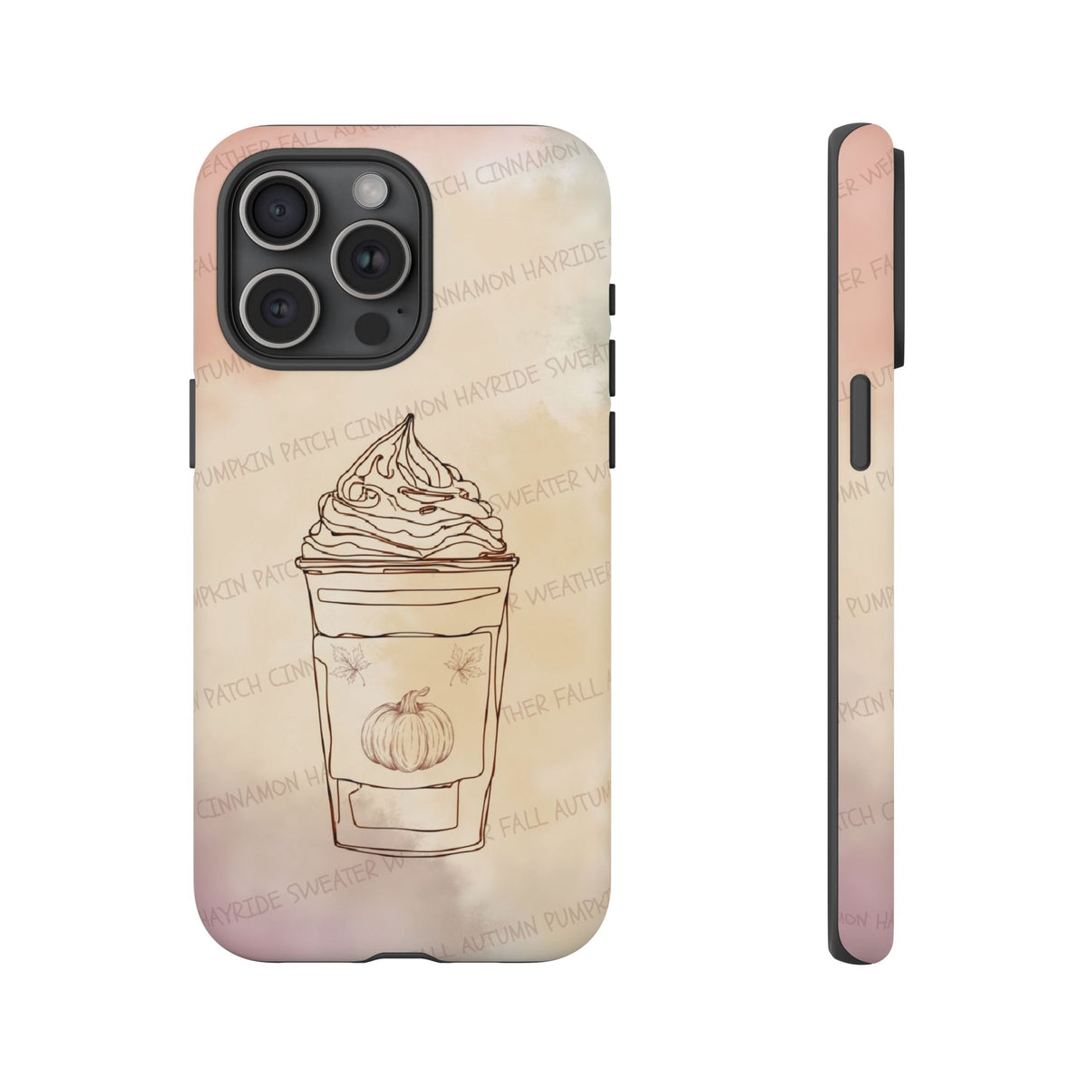 Pumpkin Spice Latte Phone Cover