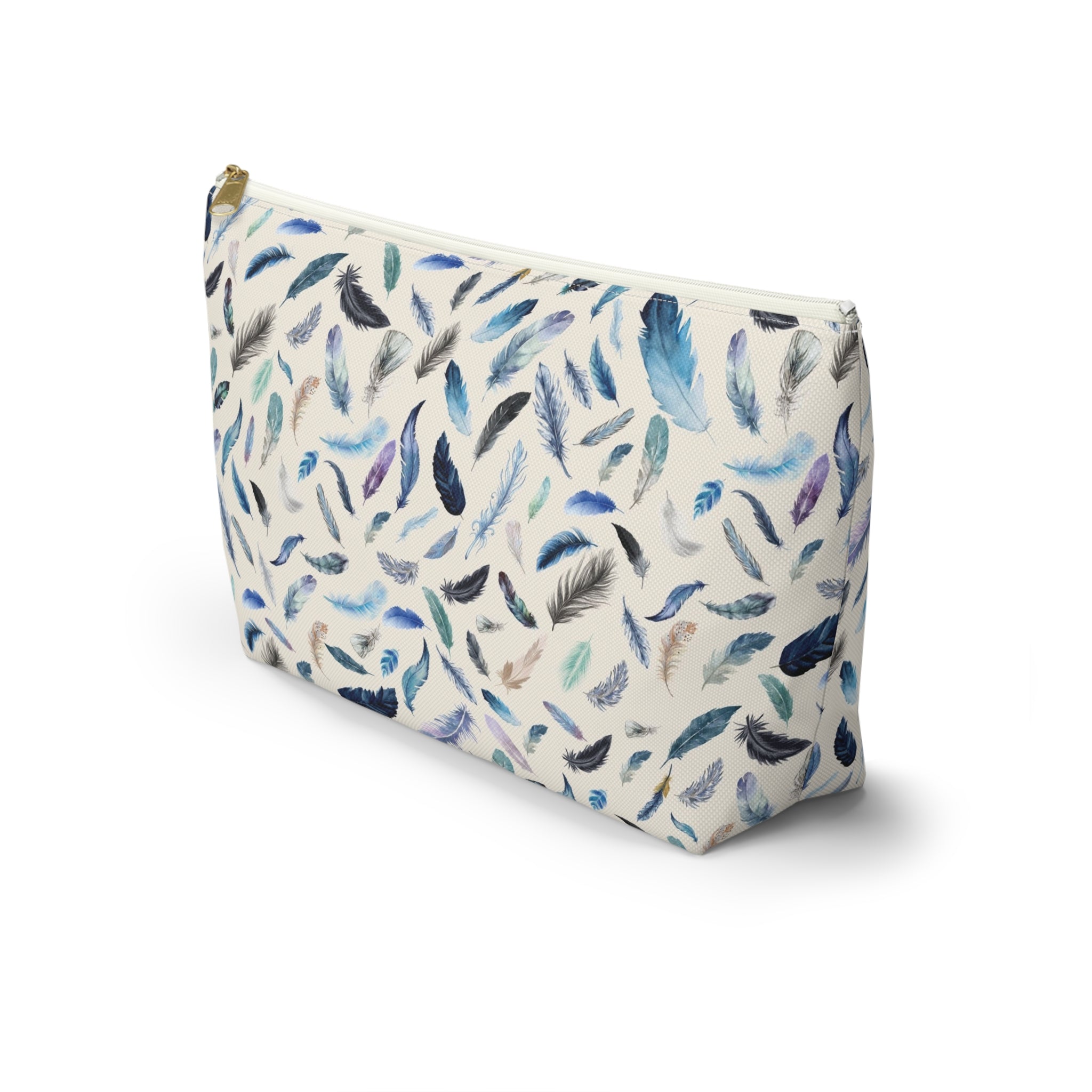 Nevermore Feather Cosmetic Bag