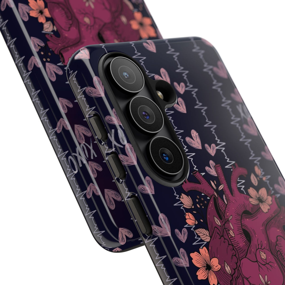 Dark Anatomical Heart Phone Case