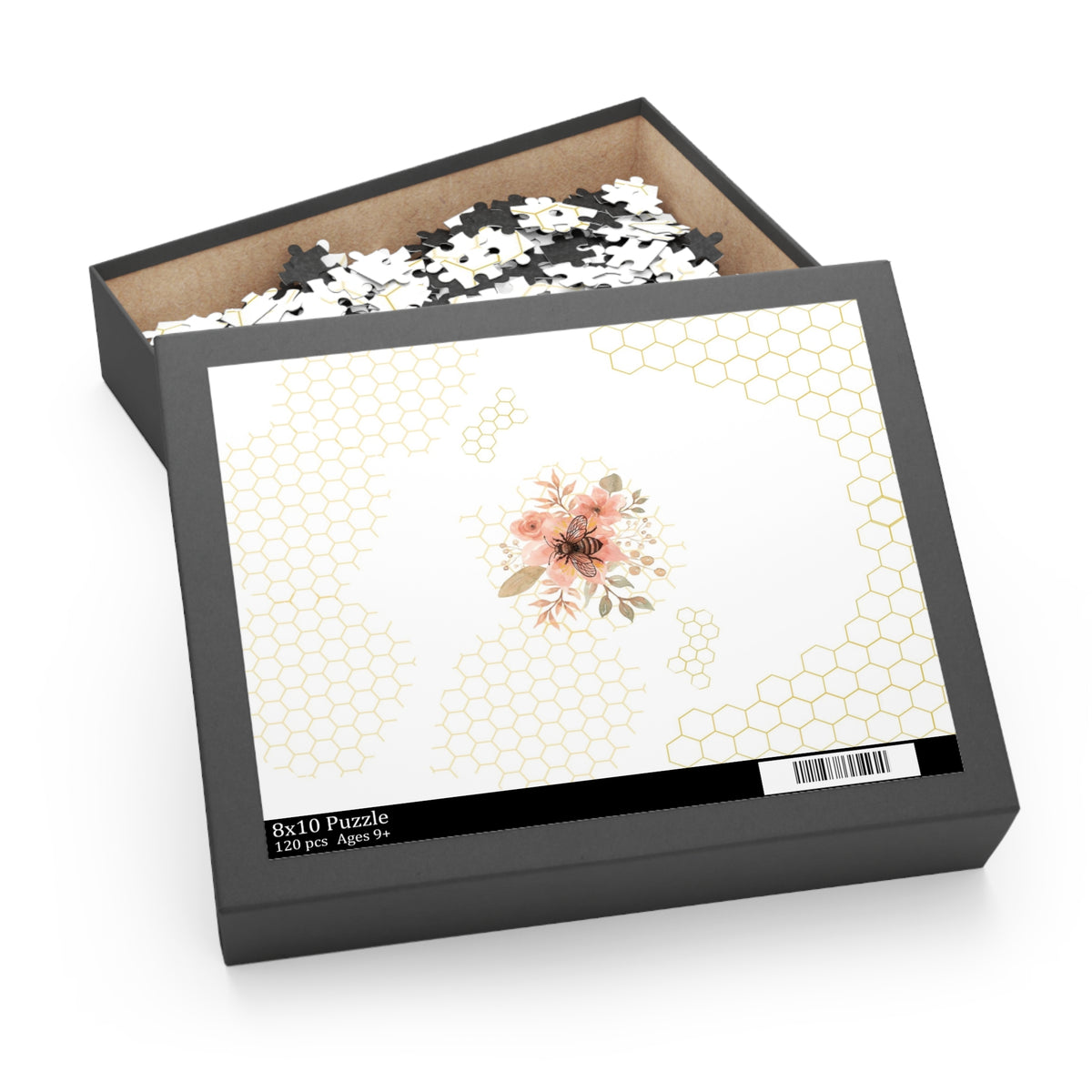 Honeycomb with floral Puzzle