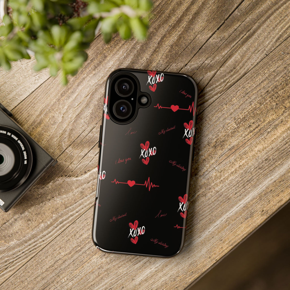 'XOXO' Dark Paramount Phone Cover