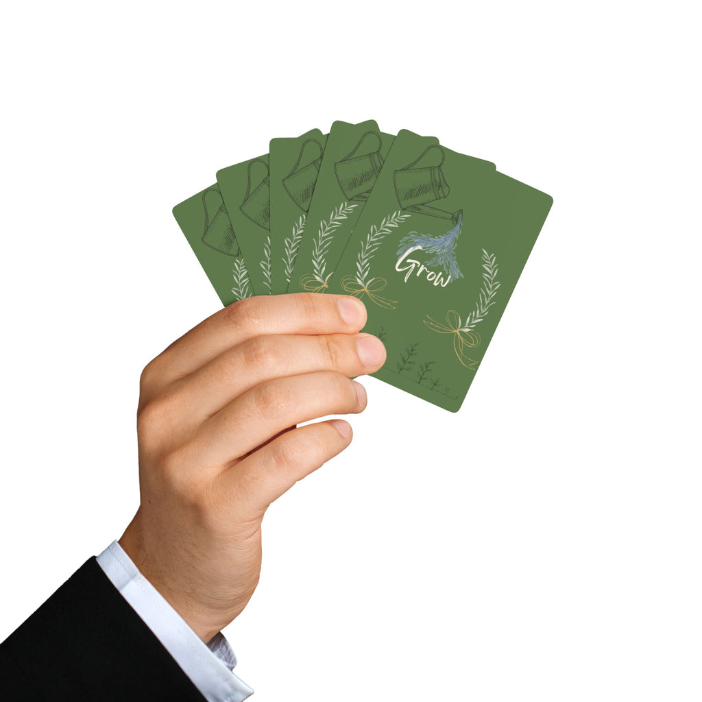 Grow Garden Playing Cards — Botanical Card Deck for Plant Lovers