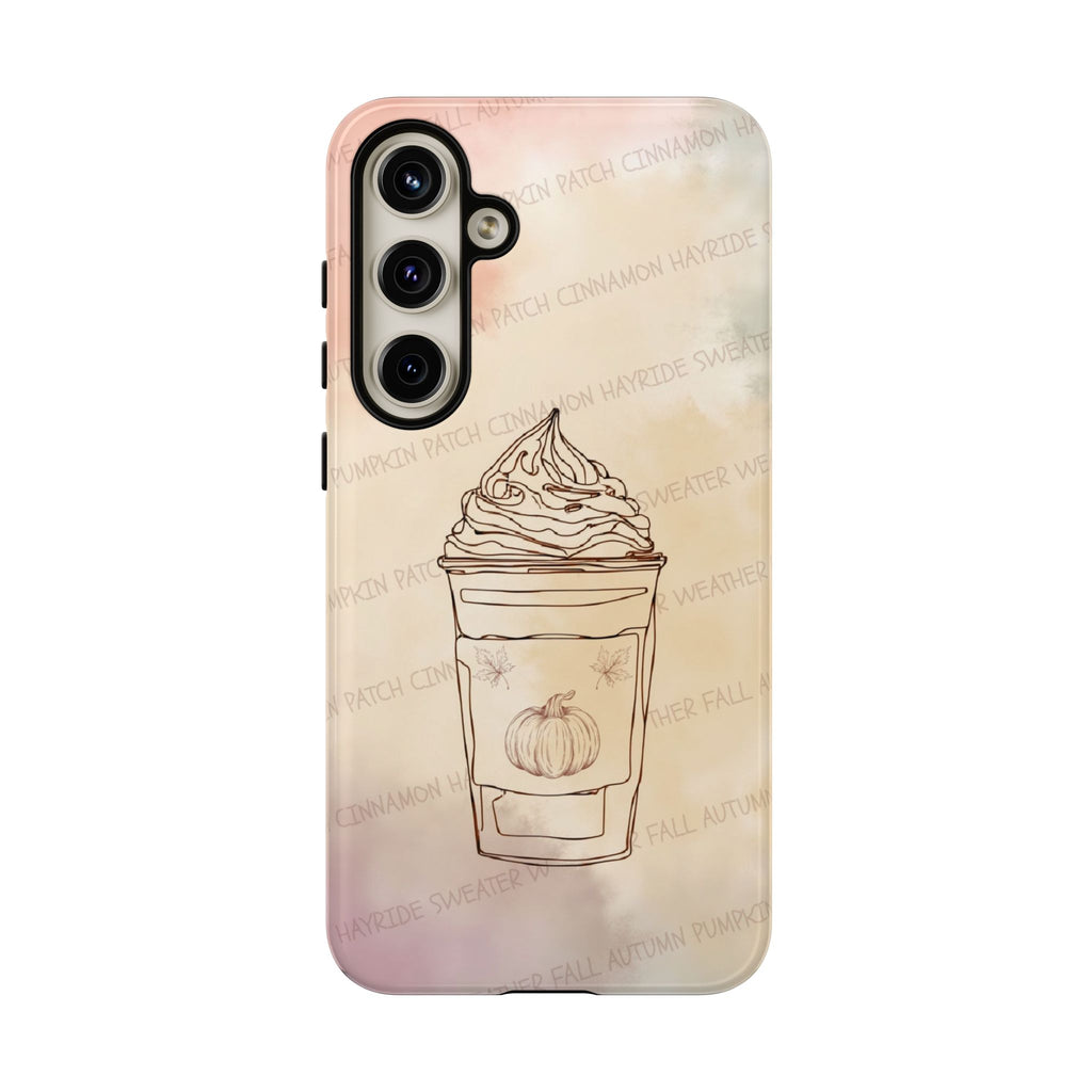 Pumpkin Spice Latte Phone Cover