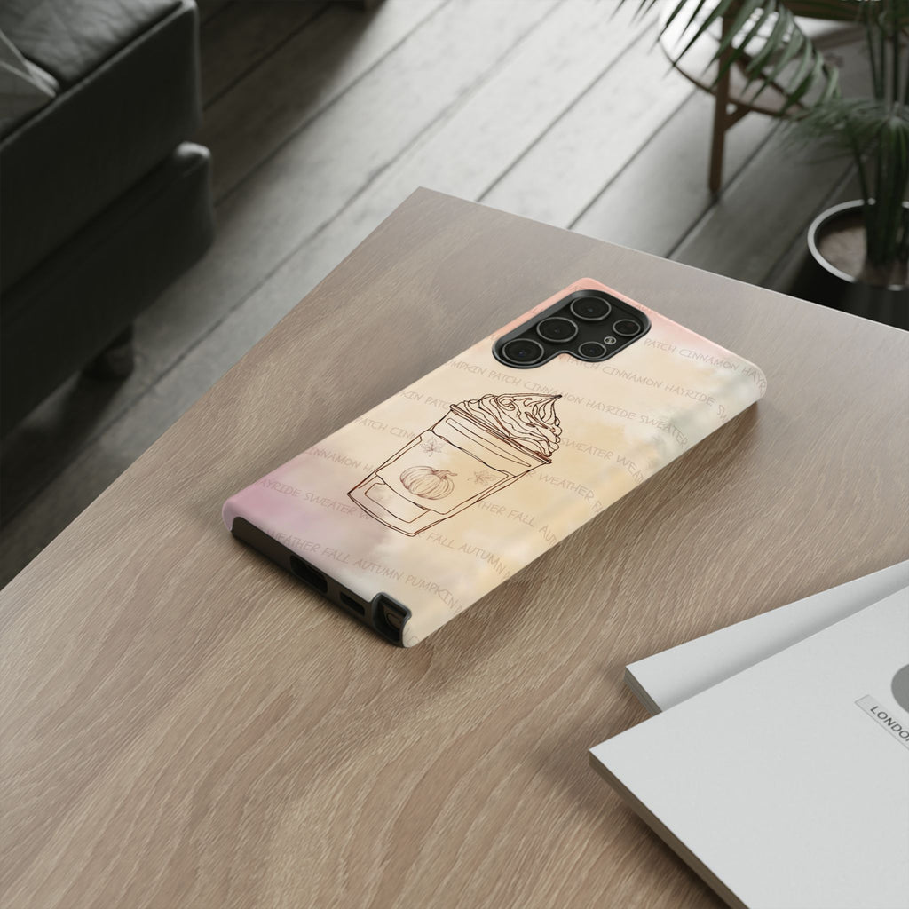 Pumpkin Spice Latte Phone Cover