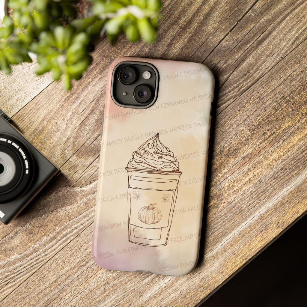Pumpkin Spice Latte Phone Cover