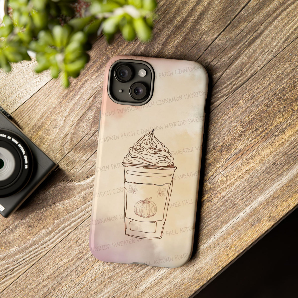 Pumpkin Spice Latte Phone Cover