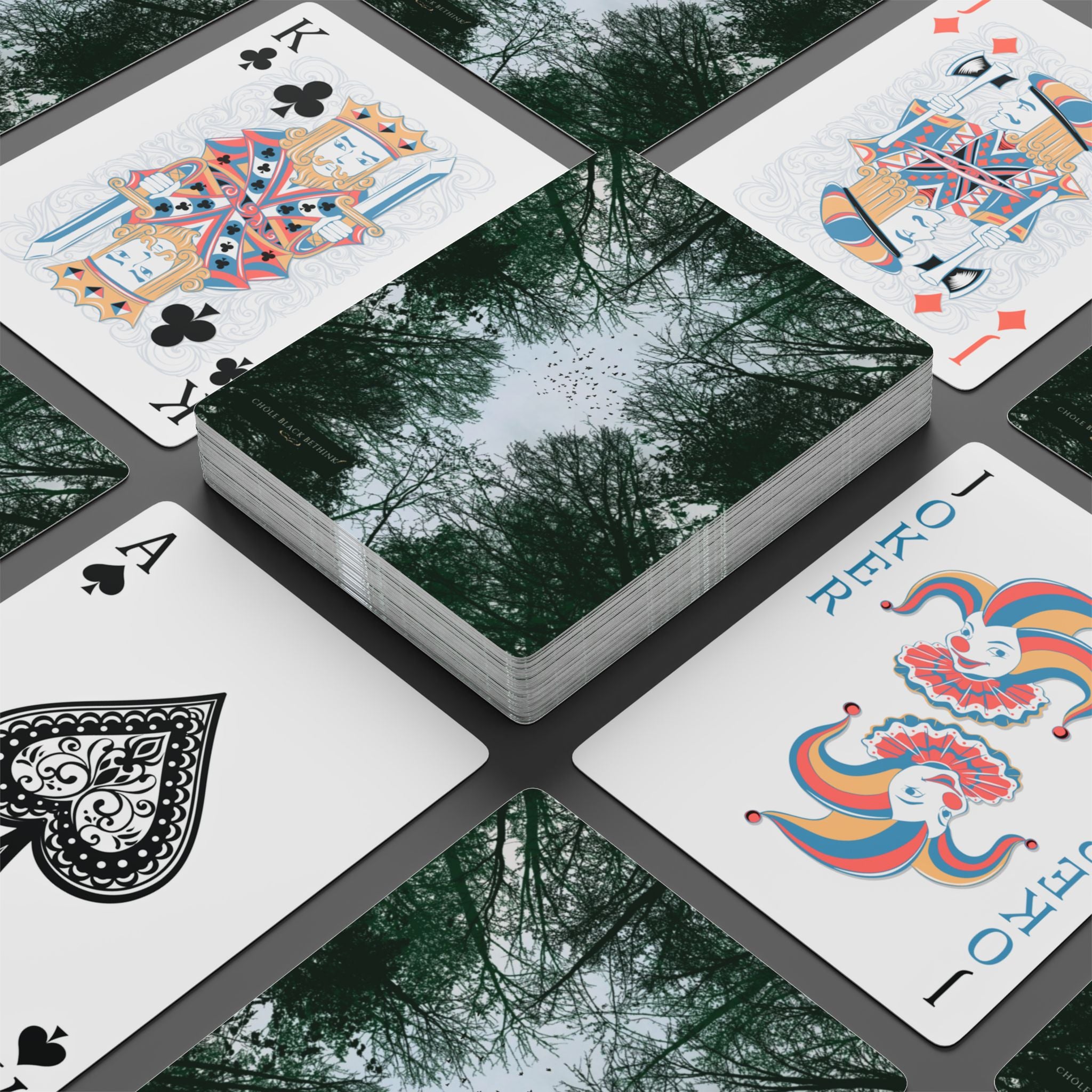 Forest Flight Playing Cards