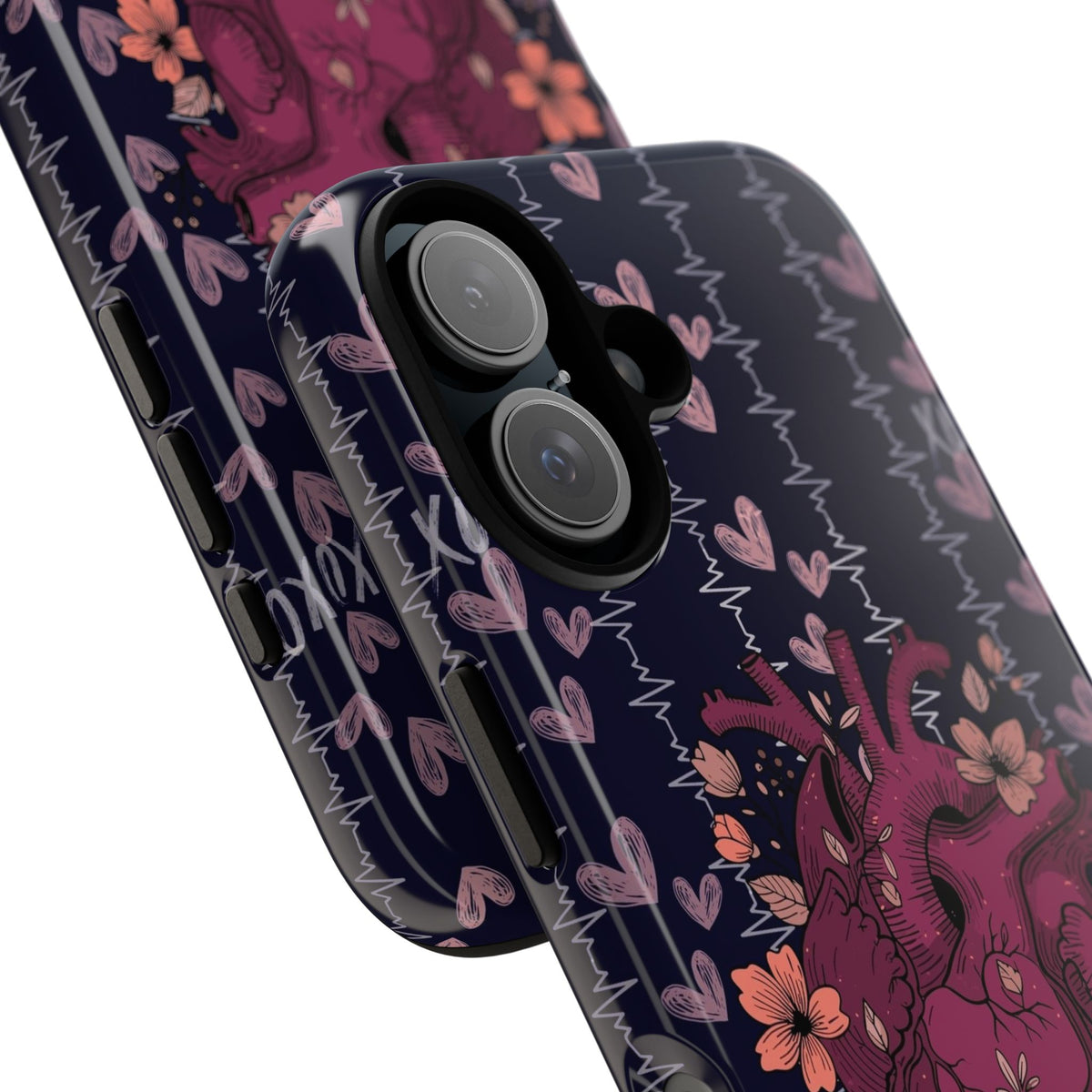 Dark Anatomical Heart Phone Case
