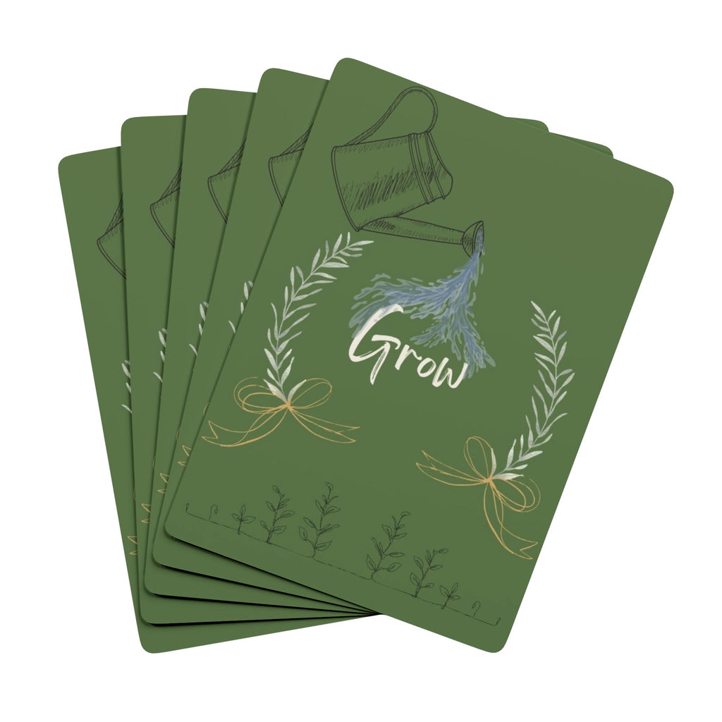 Grow Garden Playing Cards — Botanical Card Deck for Plant Lovers