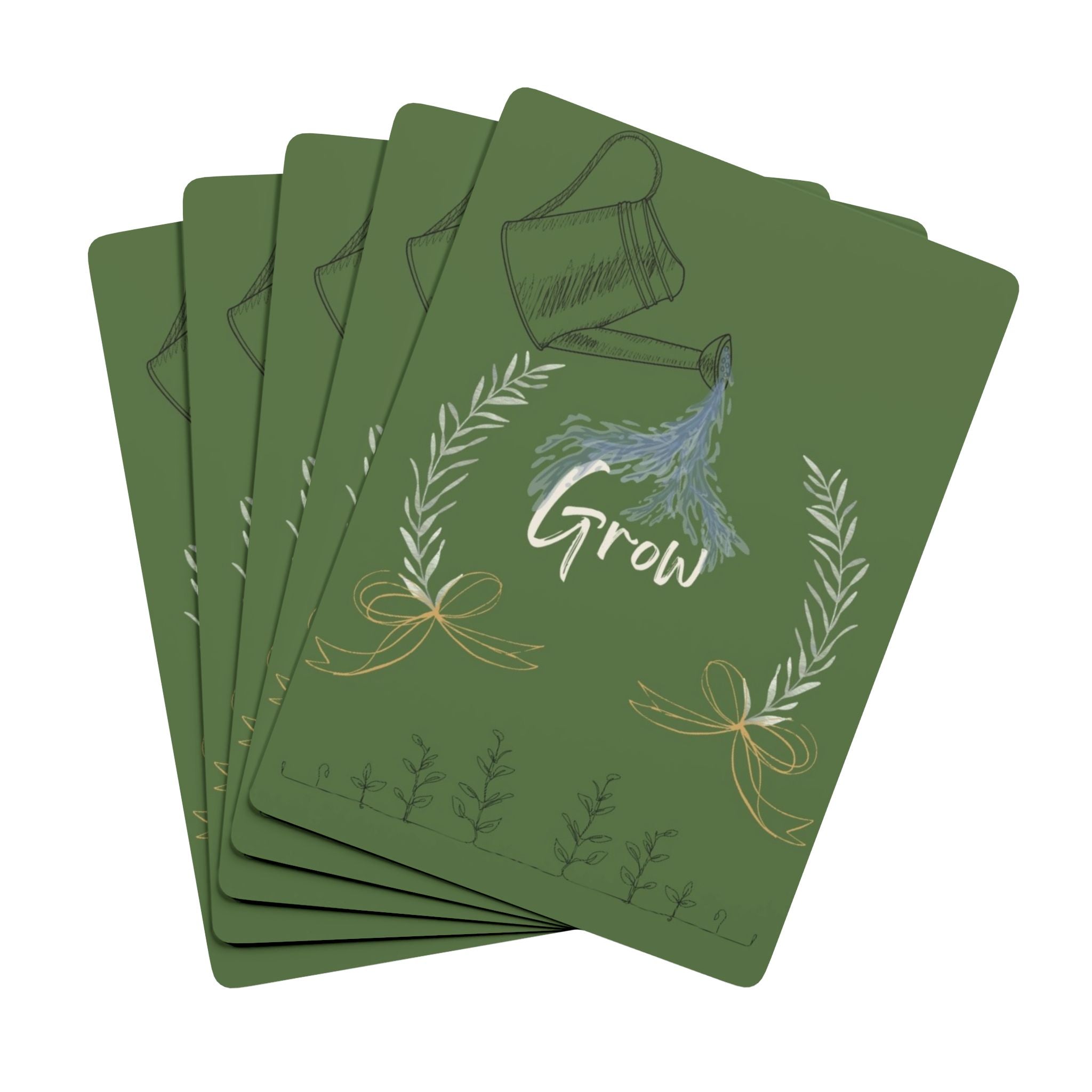 Grow Garden Playing Cards — Botanical Card Deck for Plant Lovers